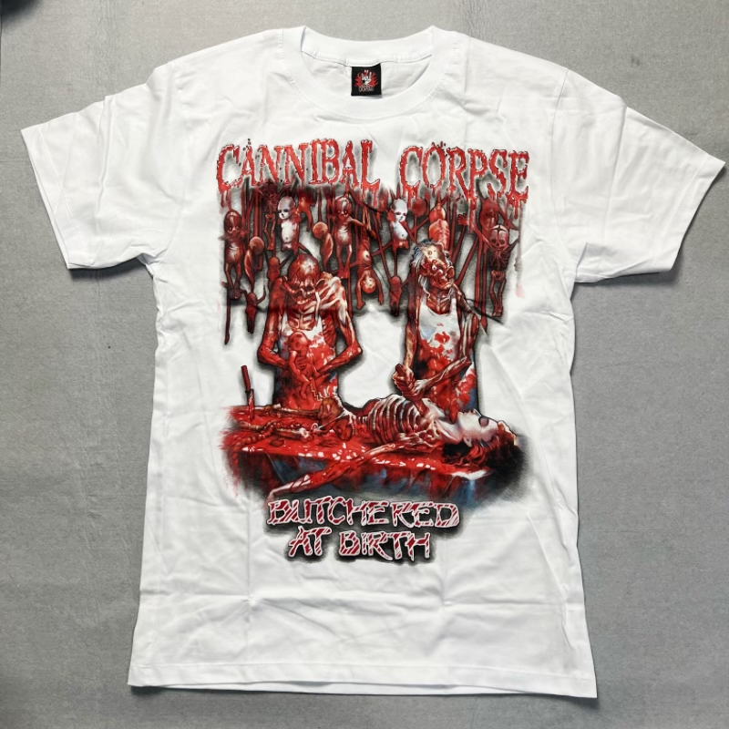 CANNIBAL CORPSE - Butchered at Birth 白色(TS- M) TTH2305