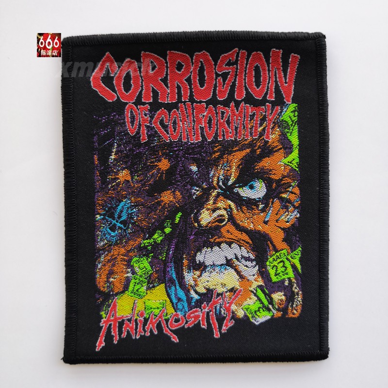 CORROSION OF CONFORMITY 官方原版布贴 Animosity Woven Patch