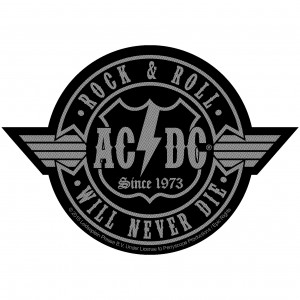 AC/DC 官方原版 Rock n\' Roll 异形（Woven Patch) 15新款