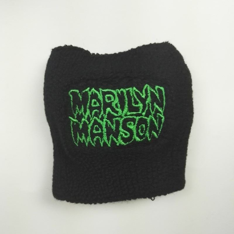 MARILYN MANSON 官方原版运动护腕 Logo 17新品