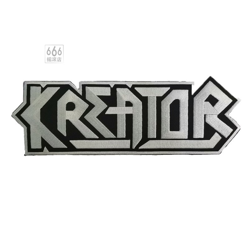 缔造者 (KREATOR) 乐队标志 进口异形背标大标 TTP2023