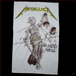 METALLICA 官方原版挂旗海报（加厚） ...And Justice For All