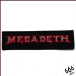 MEGADETH 官方纪念品 Logo (Embroidered Patch)