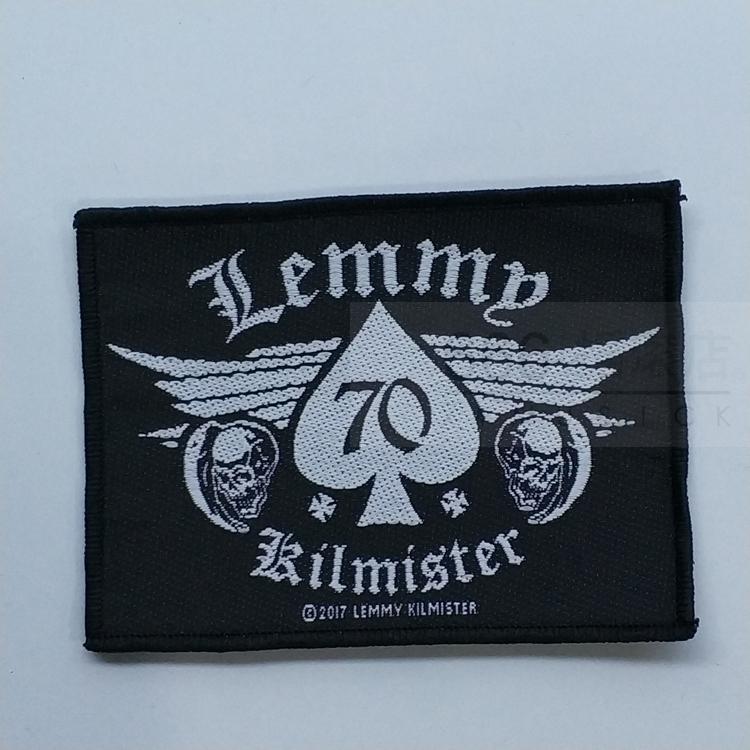 LEMMY 官方原版 70 Kilmister (Woven Patch)