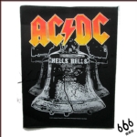 直流交流 (AC/DC) 官方原版背标 Hells Bells (Back Patch)