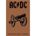 AC/DC 官方正版出品 For Those About to Rock 挂旗 海报（加厚）