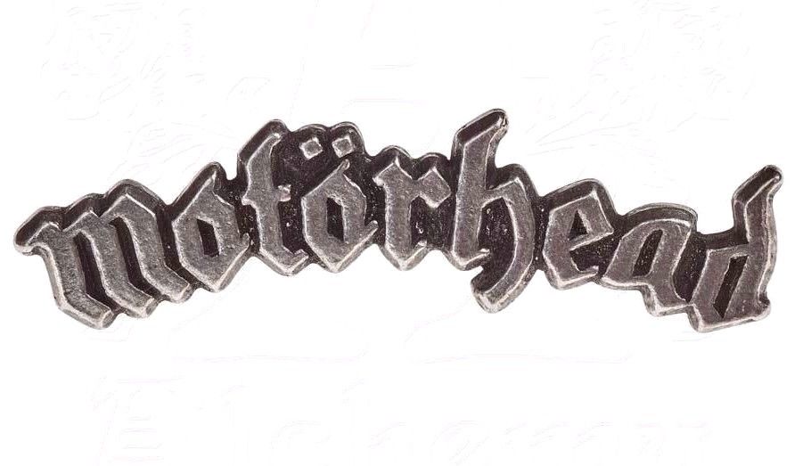 MOTORHEAD 乐队 官方原版 Logo 胸针
