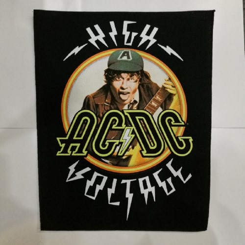 直流交流 (AC/DC) 官方原版 High Voltage (Back Patch)