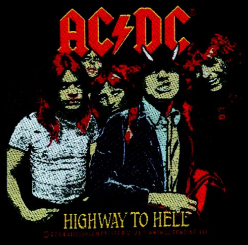 AC/DC 官方原版 Highway To Hell (Woven Patch)
