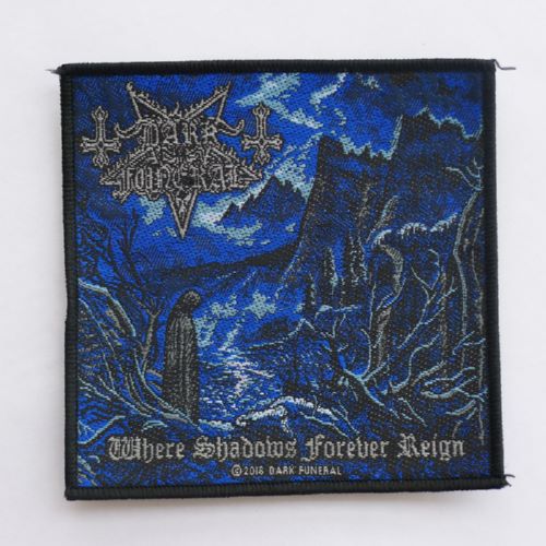 DARK FUNERAL 官方原版 Where Shadows Forever Reign (Woven Patch)
