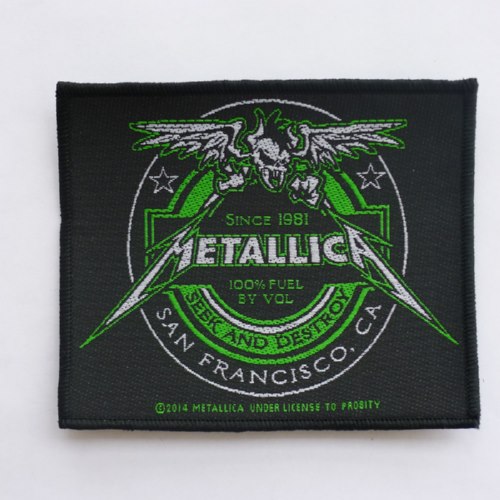 METALLICA 官方原版 Seek And Destroy Since 1981 (Woven Patch)